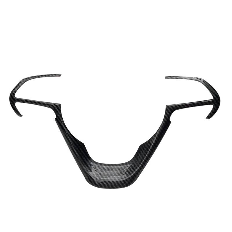 REOKIP Auto Auto Lenkrad Dekoration Abdeckung Aufkleber Zierrahmen Für Jeep Für Grand Cherokee 2014 2015 2016 2017 2018 2019 2020 Interieurleisten(Carbon Fiber Grain) von REOKIP