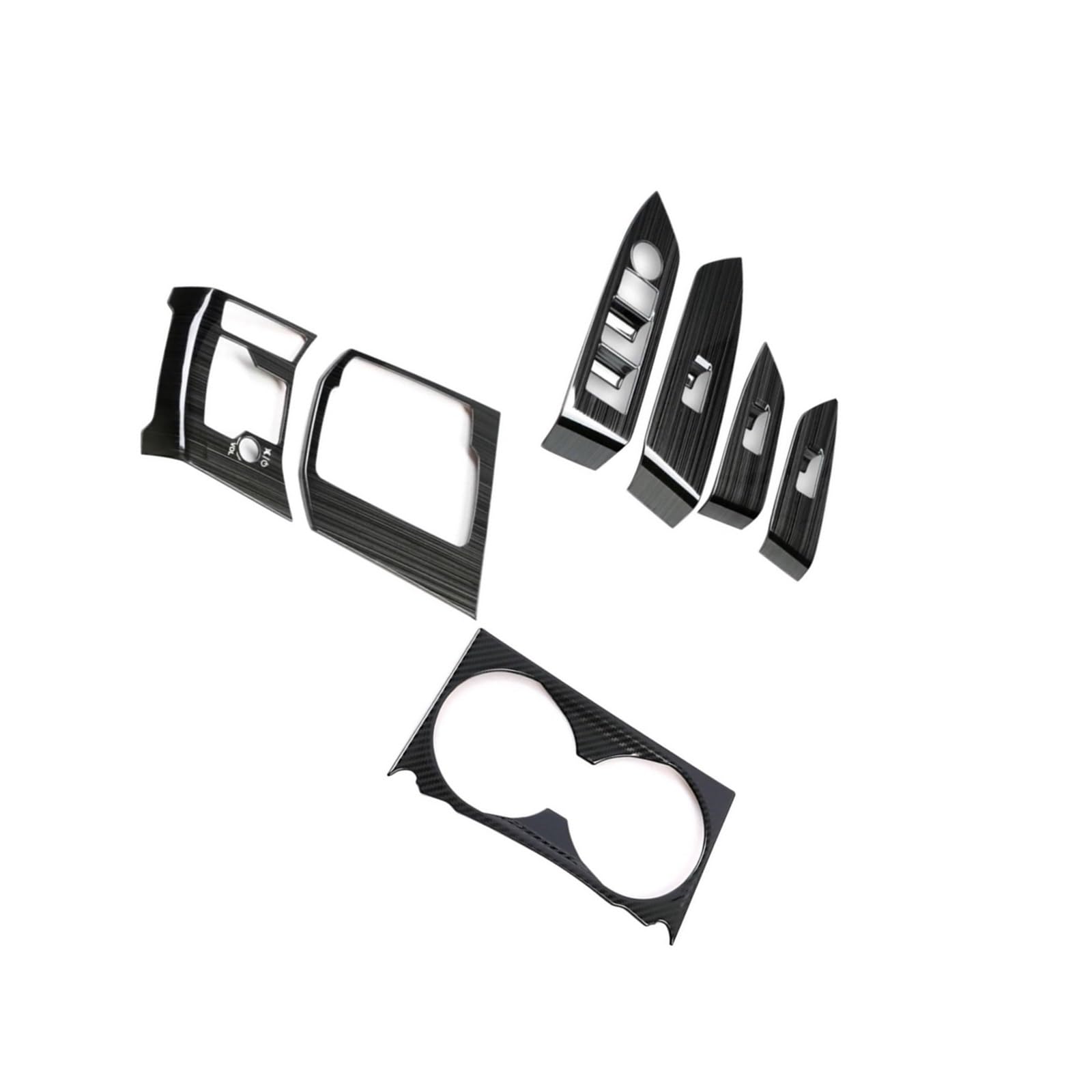 REOKIP Auto Für Mazda Cx-5 Cx5 2017 2018 2019 LHD Auto Getriebe Fenster Schalter Panel Set Anpassen Abdeckung Trim Aufkleber Streifen Interieurleisten von REOKIP
