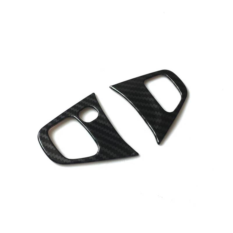 REOKIP Auto Für R&enault Für Clio 4 2013 2014 2015 2016 2017 2018 Türinnenverkleidung Lenkradabdeckung Aufkleber Interieurleisten(Steering wheel) von REOKIP