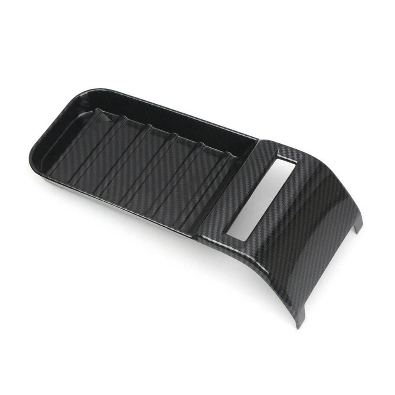 REOKIP Auto Für Toyota Für Tundra 2014 2015 2016 2017 2018 2019 2020 Auto-Innenarmlehnenkastenabdeckung Dekorative Verkleidung Interieurleisten(Carbon fiber texture) von REOKIP
