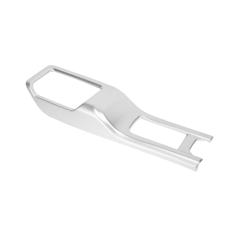 REPAIROCK 1 Stk. 4WD Getriebeschaltrahmenabdeckung für Jeep Wrangler JL JLU 18-24 Vier-Rad-Antrieb Getriebeschalttafel Dekorabdeckung Aufkleber ABS Silber Ton von REPAIROCK
