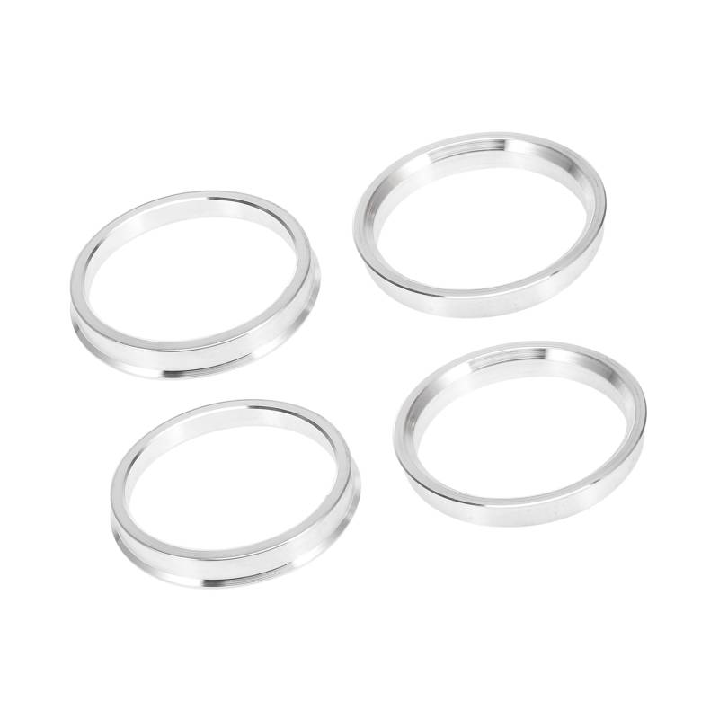 REPAIROCK 4 Stück OD 72,6 mm auf ID 63,4 mm Aluminium-Legierung Auto-Naben-Zentrierringe Auto-Ersatzteile von REPAIROCK