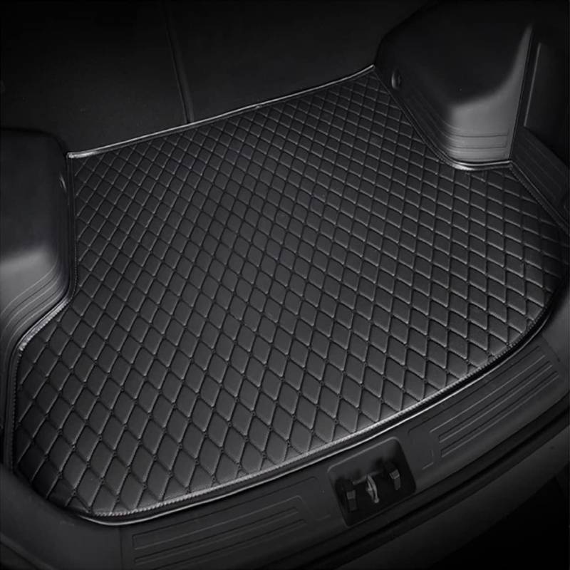 Auto Leder Kofferraummatten für Audi Q8 2023 e-tron Sportback SUV, Staubdicht Kofferraummatten Kratzfestem Kofferraumschutz Teppiche Zubehör,A von REPELKY