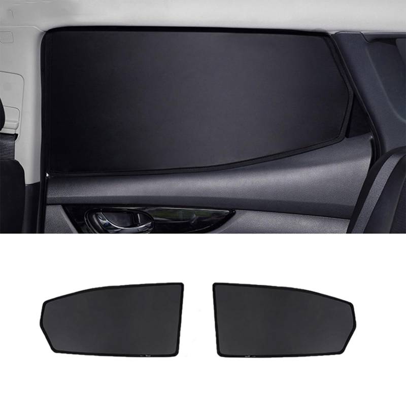 Maßgeschneidert Auto Seitenscheibe Sonnenschutz für BMW 1 Series 1er Hatchback (E87) 2004 2005 2006 2007-2011, Blockieren UV Strahlen Reflektierende Hitzeschutz der Privatsphäre,Rear von REROM