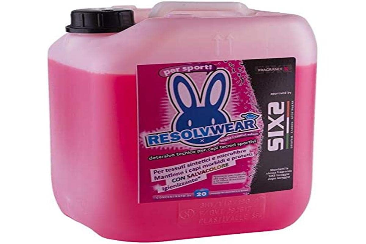 RESOLVBIKE 1007-4 Kanister Waschmittel Fragrance X ResolvWear 5 Liter zur Desinfektion von Sportkleidung RESOLVBIKE 1007-4 Kanister Waschmittel Fragrance X ResolvWear 5 Liter zur Desinfektion von Sportkleidung von RESOLVBIKE