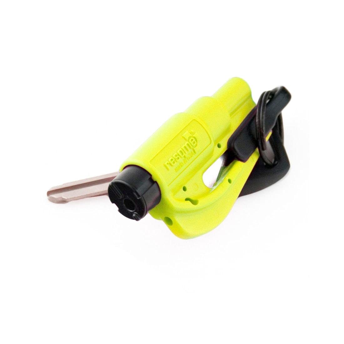 ResqMe 98730 Werkzeug Sicherheitsschuhe in Schlüsselanhänger 2 in1, gelb von resqme