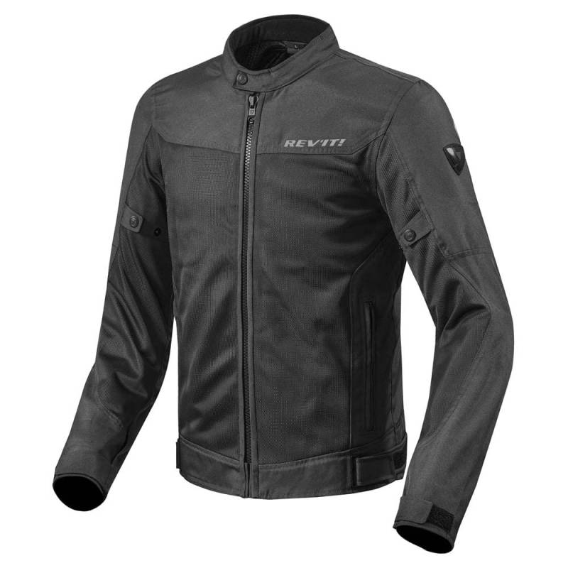 REV'IT! Motorradjacke mit Protektoren Motorrad Jacke Eclipse Textiljacke schwarz XXL, Herren, Tourer, Ganzjährig von Revit