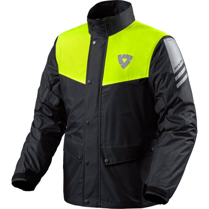 REV'IT! Nitric 3 H2O Regenjacke schwarz/neongelb XS von REV'IT!