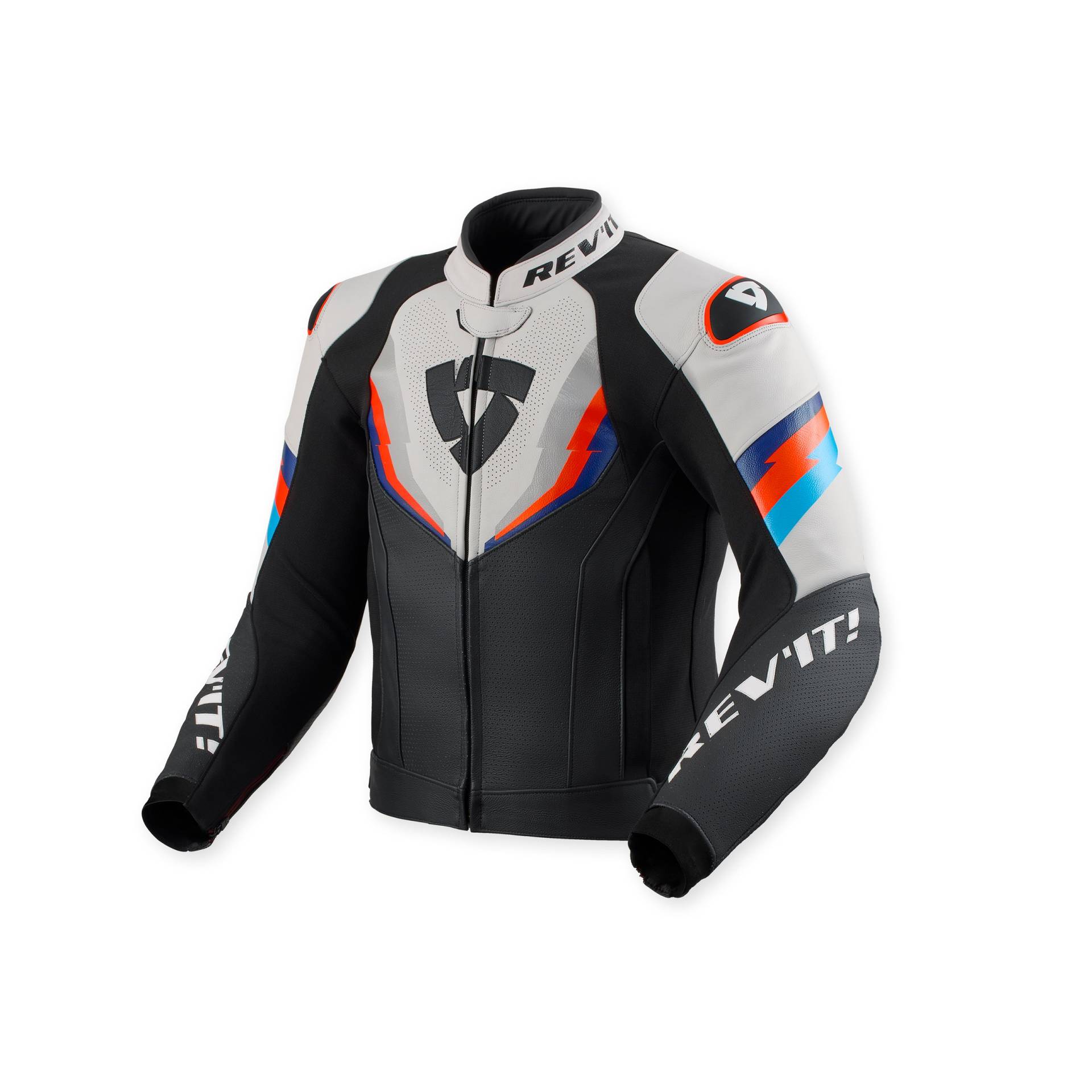 REV'IT! Quantum 3 Lederjacke schwarz/hellgrau 56 Herren REV'IT! Quantum 3 Lederjacke schwarz/hellgrau 56 Herren von REV'IT!