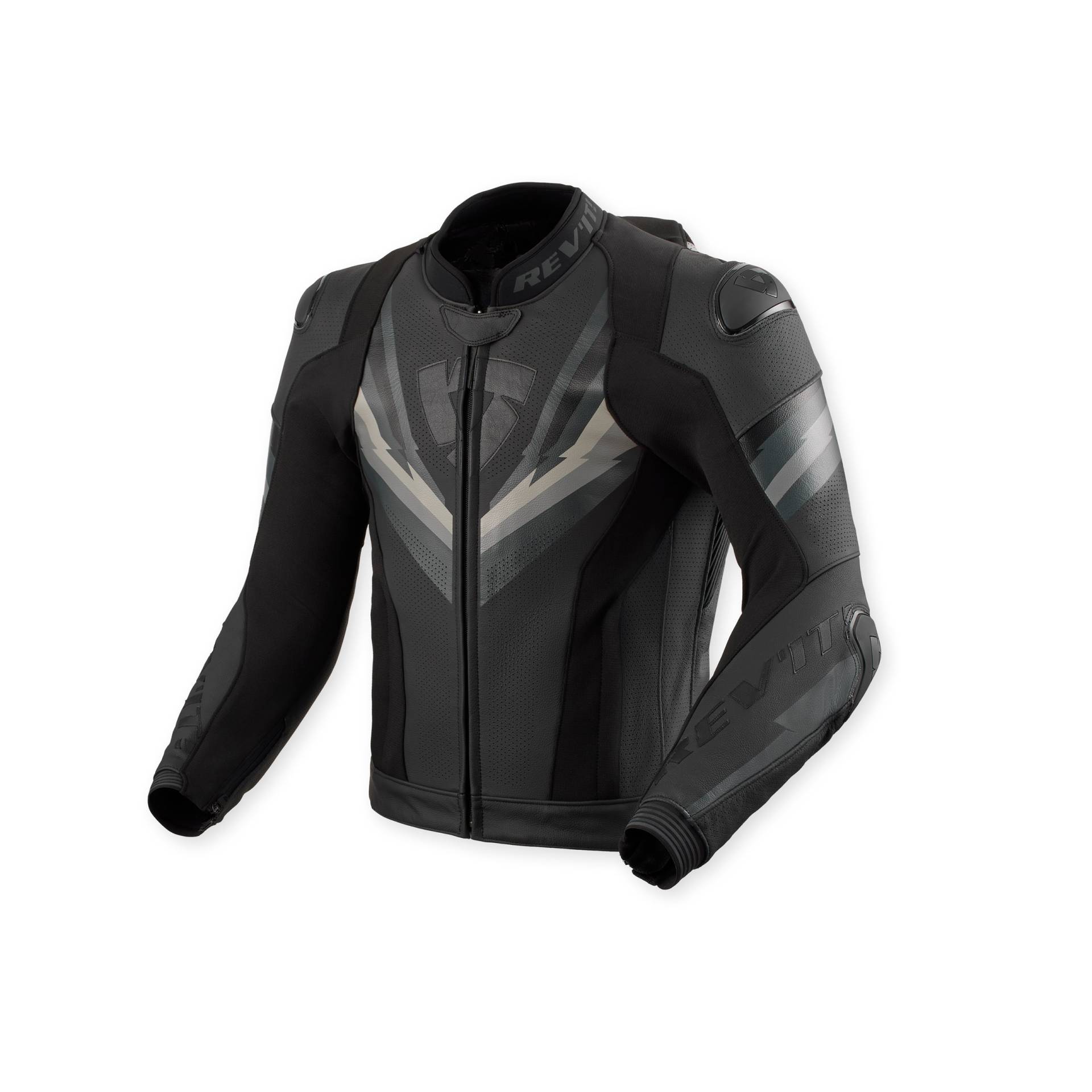 REV'IT! Quantum 3 Pro Lederjacke schwarz/anthrazit 52 Herren REV'IT! Quantum 3 Pro Lederjacke schwarz/anthrazit 52 Herren von REV'IT!