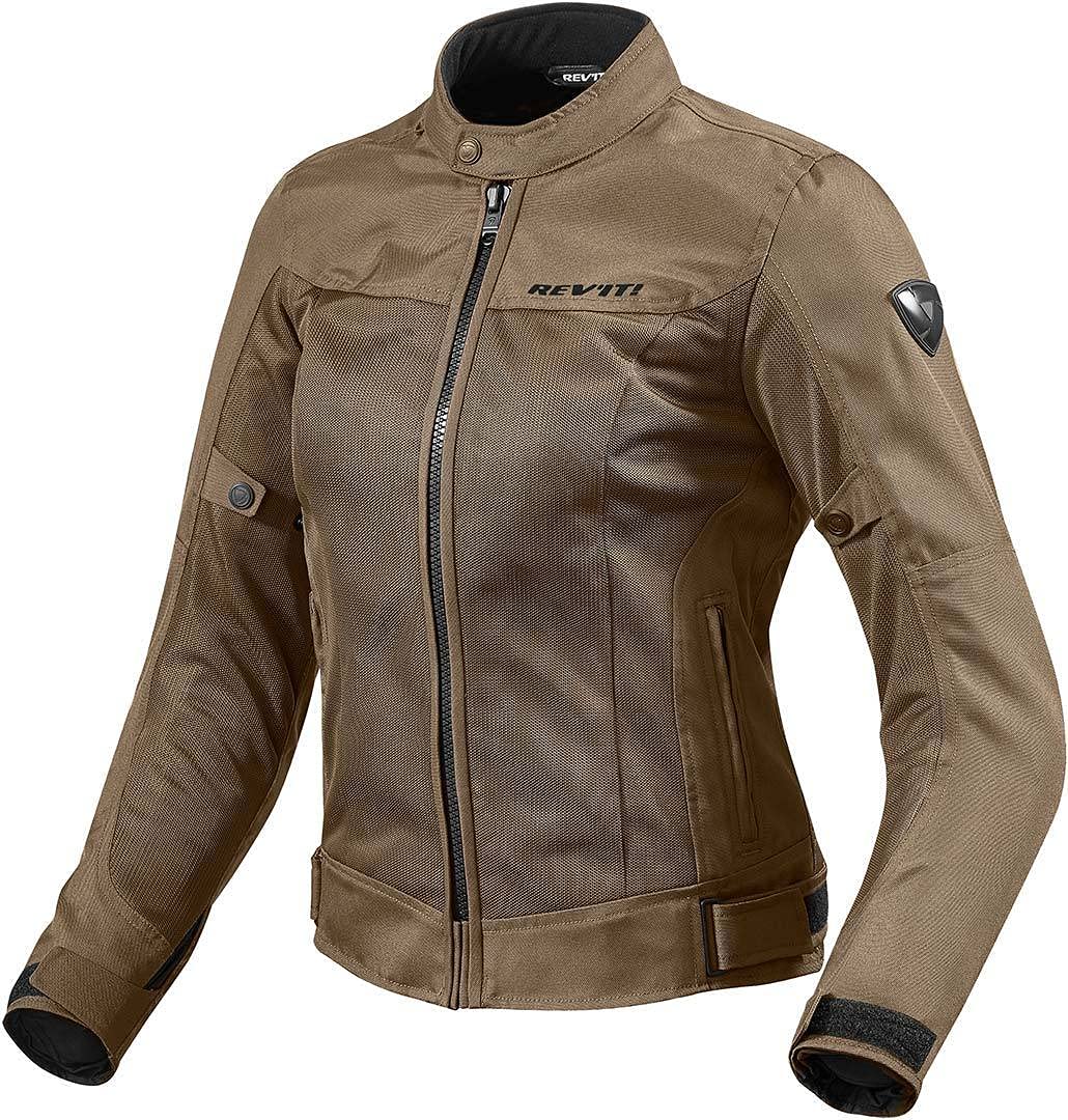 REVIT ECLIPSE Damen Motorrad Textiljacke Touring - braun Größe 44 von REV'IT!