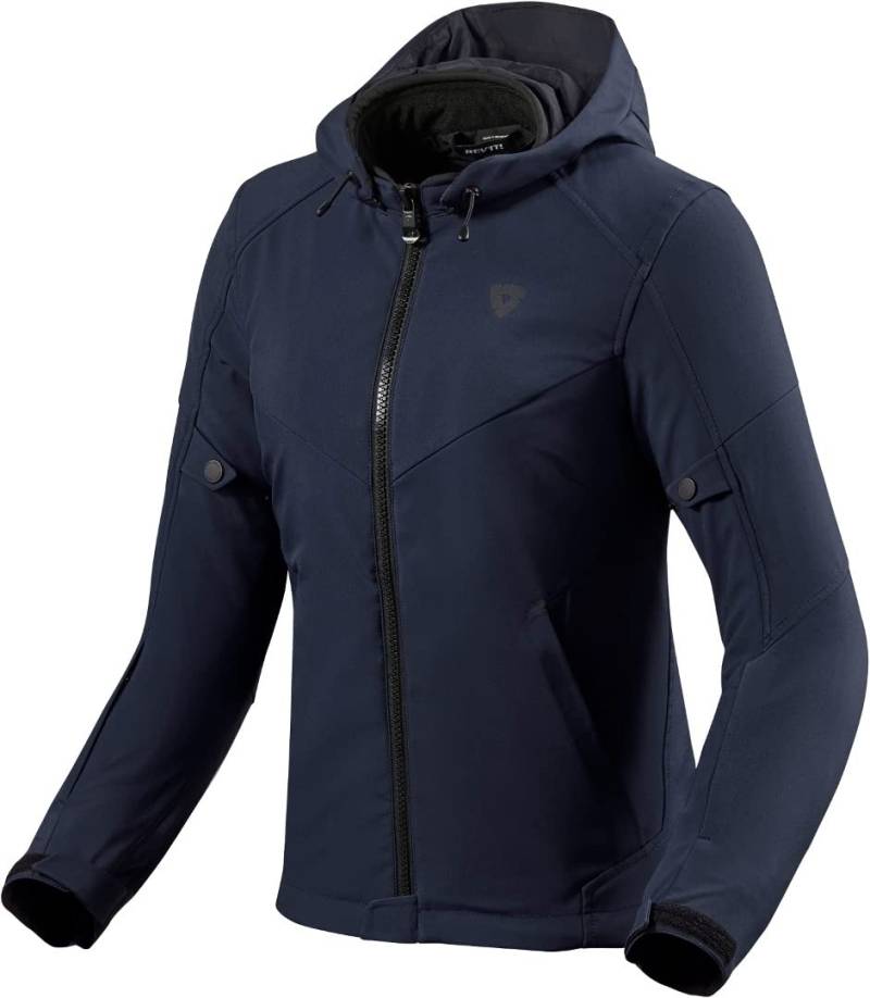 Revit Afterburn H2O Damen Motorrad Textiljacke (Dark Blue,36) von REV'IT!