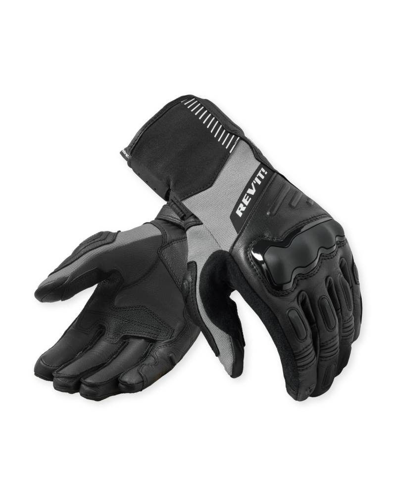 Revit Handschuhe Sand 5 H2O Gloves kurze wasserdichte Motorradhandschuhe, M von REV'IT!