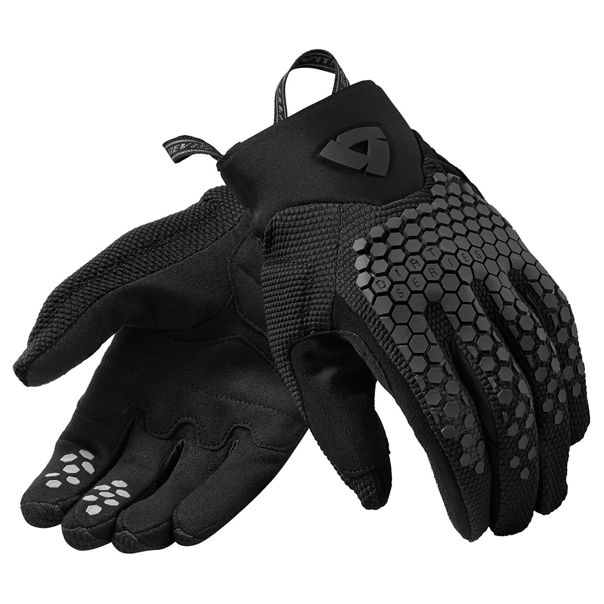 Revit Massif Motorradhandschuhe (Black,XS) von REV'IT!