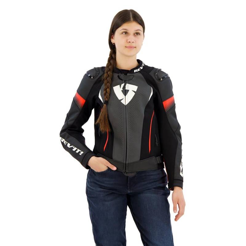 Revit Xena 4 Pro Perforated Leather Jacket 46 von REV'IT!