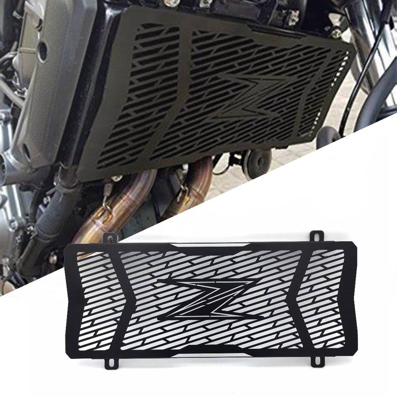 Z650 Edelstahl-Motorrad-Kühlergrill, Wassertank-Schutzgitter für Kawasaki Z-650 2017 2018 2019 2020 von REWOLFNUS