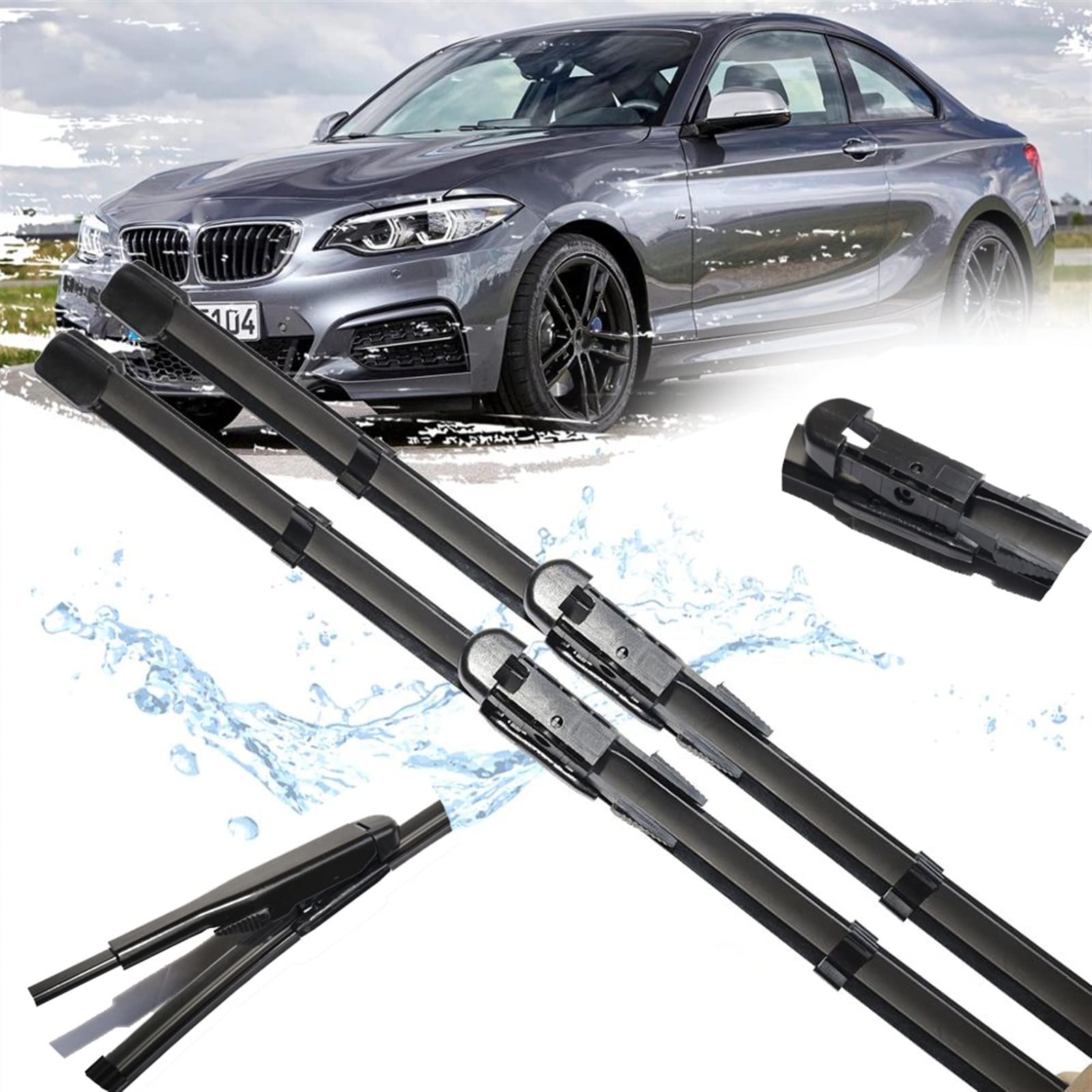 REXGEL Auto Wischerblätter Scheibenwischer Für BMW 2er F22 F23 218i 220i 228i 230i M235i M240i 218d 220d 22d M235i M240i 2014~2020 Scheibenwischer REXGEL Auto Wischerblätter Scheibenwischer Für BMW 2er F22 F23 218i 220i 228i 230i M235i M240i 218d 220d 22d M235i M240i 2014~2020 Scheibenwischer von REXGEL