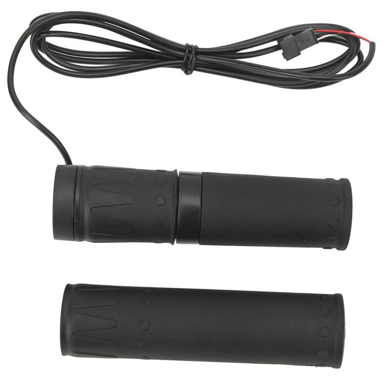 REXVTNS Elektrischer Roller -Drosselklappengriff | 22,2 mm fit für 12 V - 72 V Elektrofahrzeuge/Bergfahrten | Ersatzgriff mit SM -Anschluss | Hartes Gummi und niedrige Ausfallrate von REXVTNS