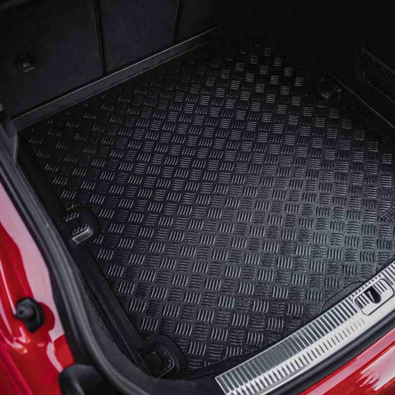 REZAW - PLAST Antirutschmatte Auto Kofferraummatte passt für Mercedes C-Klasse (W206) ab 2021 Kompletter Schutz für Ihr Auto bei Allen Wetterbedingungen mit perfekt passenden Anti rutsch Matte von REZAW - PLAST