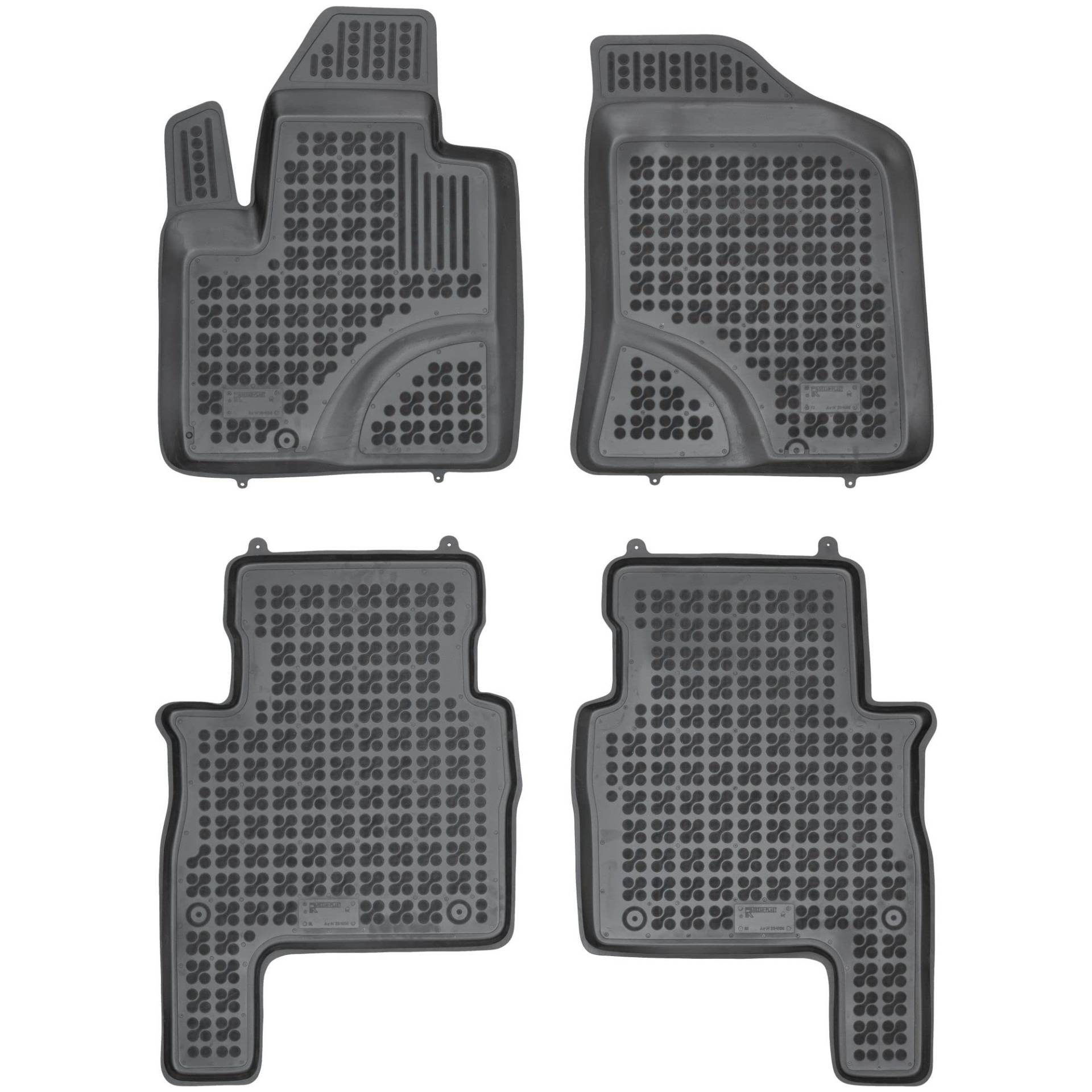 REZAW - PLAST Antirutschmatten Auto fußmatten passt für Hyundai Santa Fe II 2006-2012 Kompletter Schutz für Ihr Auto bei Allen Wetterbedingungen mit perfekt passenden Anti rutsch gummimatten REZAW - PLAST Antirutschmatten Auto fußmatten passt für Hyundai Santa Fe II 2006-2012 Kompletter Schutz für Ihr Auto bei Allen Wetterbedingungen mit perfekt passenden Anti rutsch gummimatten von REZAW - PLAST