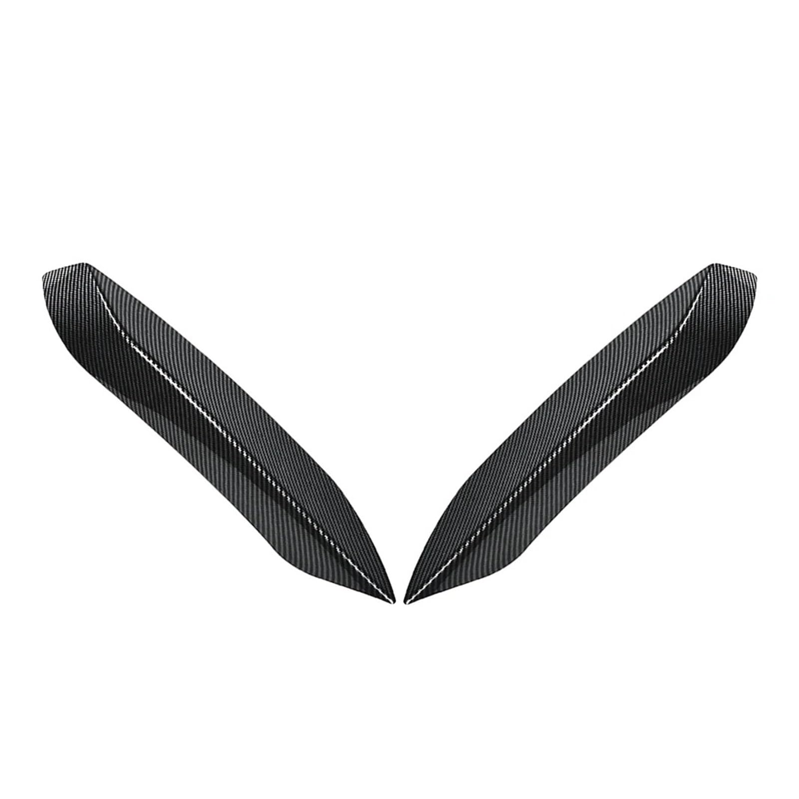 Frontspoiler 1 Paar Für F80 F81 Für M3 F82 F83 Für M4 2014 2015 2016 2017 2018 2019 2020 Auto Vorren Stoßfänger Seite Splitter Spoiler Trim Auto Frontstoßstange(Carbon Fiber Black) von RFSHOP