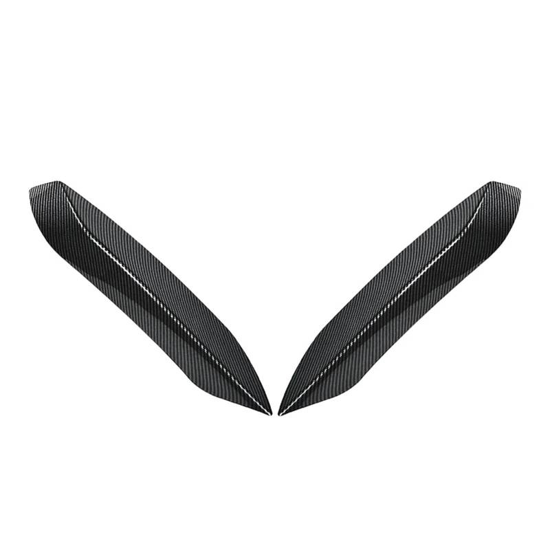 Frontspoiler 1 Paar Für F80 F81 Für M3 F82 F83 Für M4 2014 2015 2016 2017 2018 2019 2020 Auto Vorren Stoßfänger Seite Splitter Spoiler Trim Auto Frontstoßstange(Carbon Fiber Black) von RFSHOP
