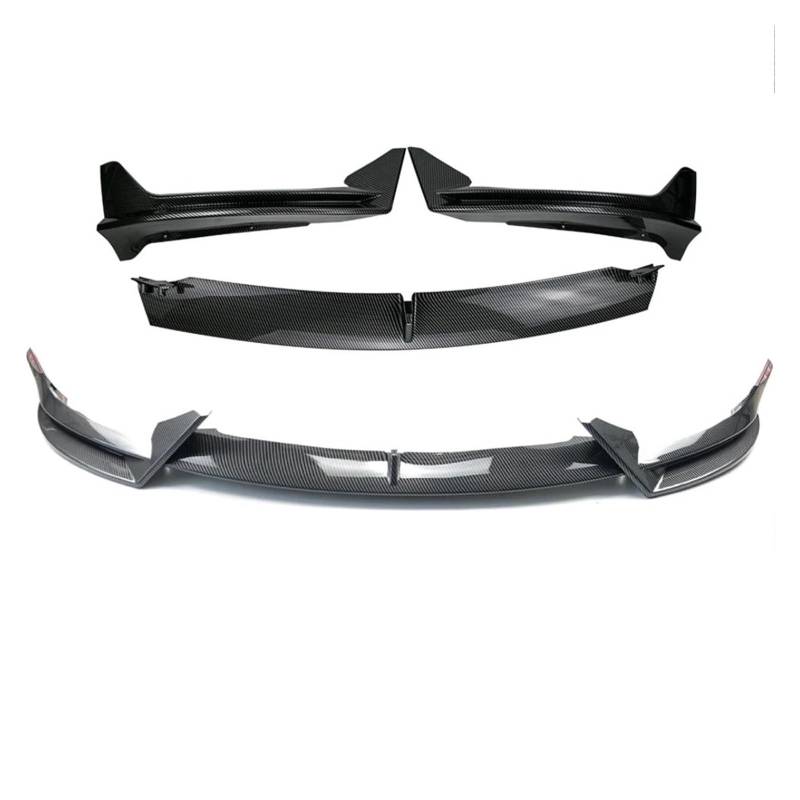 Frontspoiler 3-teilig Für Tesla Für Moll Y 2020 2021 2022 2023 2024 Für Tesla Für Moll 3 2017–2023 Frontspoilerlippe Frontspoilerlippe Im V-Stil Auto Frontstoßstange(Y Bright Carbon) von RFSHOP