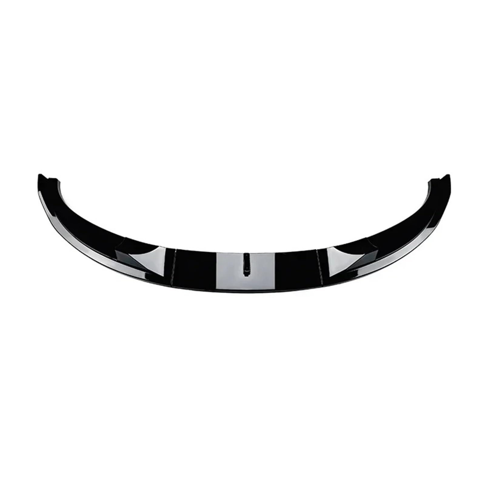 Frontspoiler 3-teiliges Auto-Frontspoilerlippe Schwarz Body Kits Spoiler Splitter ABS Stoßstange Canard Lip Splitter Für 5 Series E60 E61 Für M5 2005-2009 2010 Auto Frontstoßstange(Gloss Black) von RFSHOP