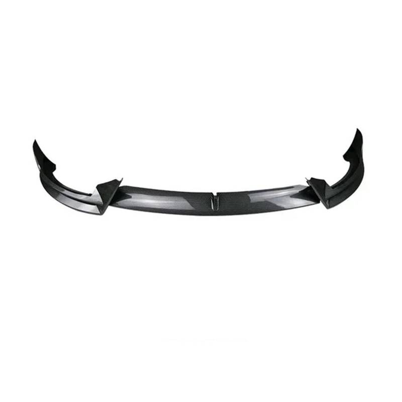 Frontspoiler 3-teiliges Frontspoiler-Lippenspoiler-Splitter-Diffusor-Trim-BodyKit Aus Glänzend Schwarzer Kohlefaser Für Tesla Für Moll 3/für Y 2017-2021 2022 2023 Auto Frontstoßstange(3 Carbon Fiber von RFSHOP