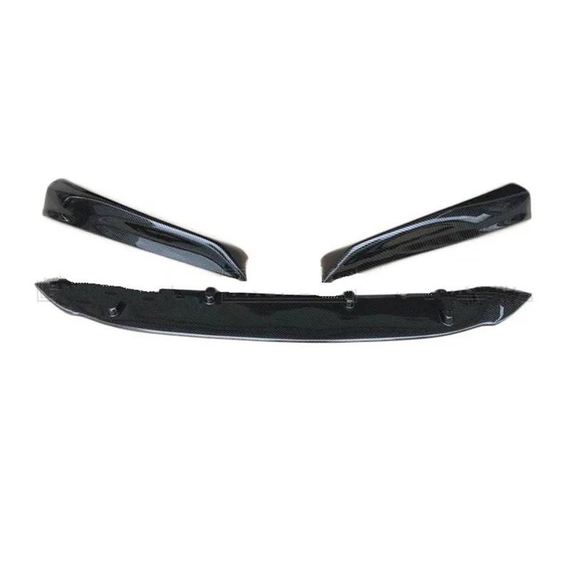 Frontspoiler ABS Schwarz & ABS Carbon Fiber Stoßfänger Vorne Lip Splitter Diffusor Lip Spoiler Für Volvo Für V60 Für S60 2014 2015 2016 2017 2018 Auto Frontstoßstange(ABS Primer) von RFSHOP