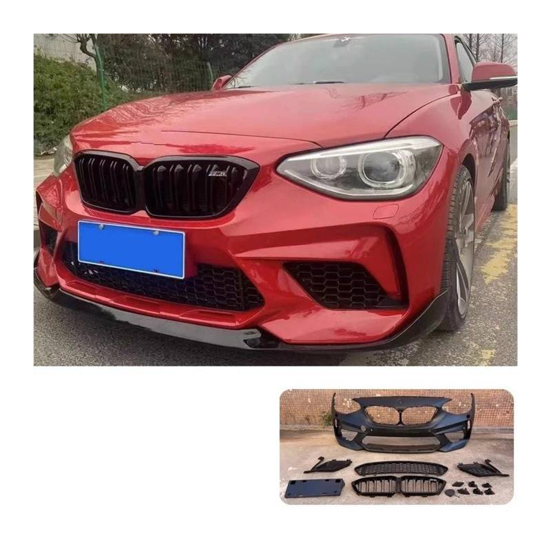 Frontspoiler Anzug Frontstoßstange Für Fließheck 1er F20 Große Donnerversion Für M2 Surround 116i 125i Modifizierter M2c Auto Frontstoßstange(12-13 M2c Front) von RFSHOP
