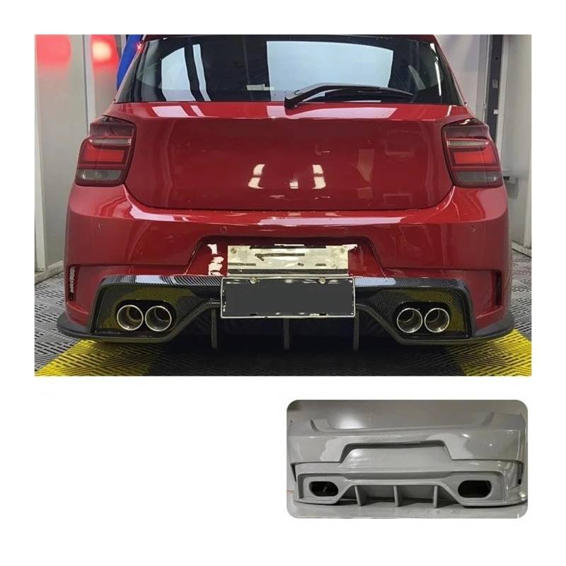 Frontspoiler Anzug Frontstoßstange Für Fließheck 1er F20 Große Donnerversion Für M2 Surround 116i 125i Modifizierter M2c Auto Frontstoßstange(12-13 M4 Rear) von RFSHOP