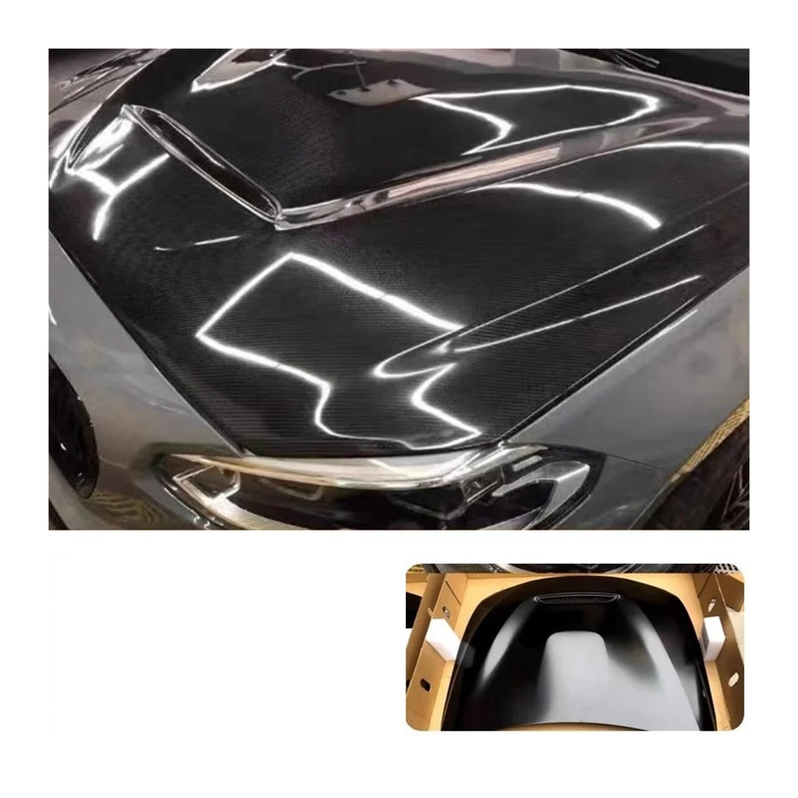Frontspoiler Anzug Frontstoßstange Für Fließheck 1er F20 Große Donnerversion Für M2 Surround 116i 125i Modifizierter M2c Auto Frontstoßstange(Hoop) von RFSHOP