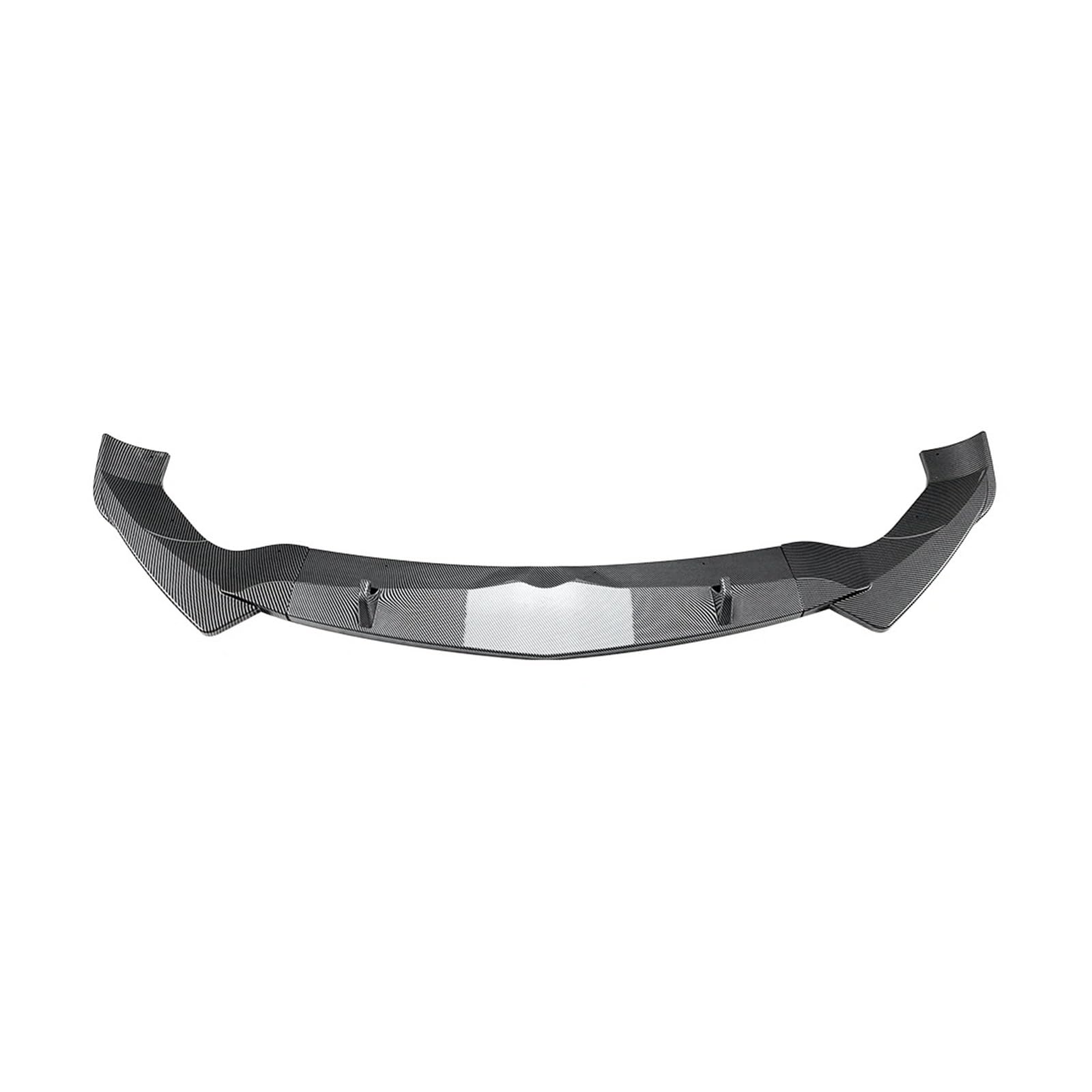 Frontspoiler Auto Front Lip Splitter Diffusor Body Kits Spoiler Stoßstange Wache Für Alfa Für Romeo Für Stelvio 2017 2018 2019 2020 2021 2022 2023 2024 2025 Auto Frontstoßstange(Carbon Look) von RFSHOP