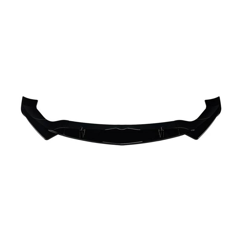 Frontspoiler Auto Front Lip Splitter Diffusor Body Kits Spoiler Stoßstange Wache Für Alfa Für Romeo Für Stelvio 2017 2018 2019 2020 2021 2022 2023 2024 2025 Auto Frontstoßstange(Gloss Black) von RFSHOP