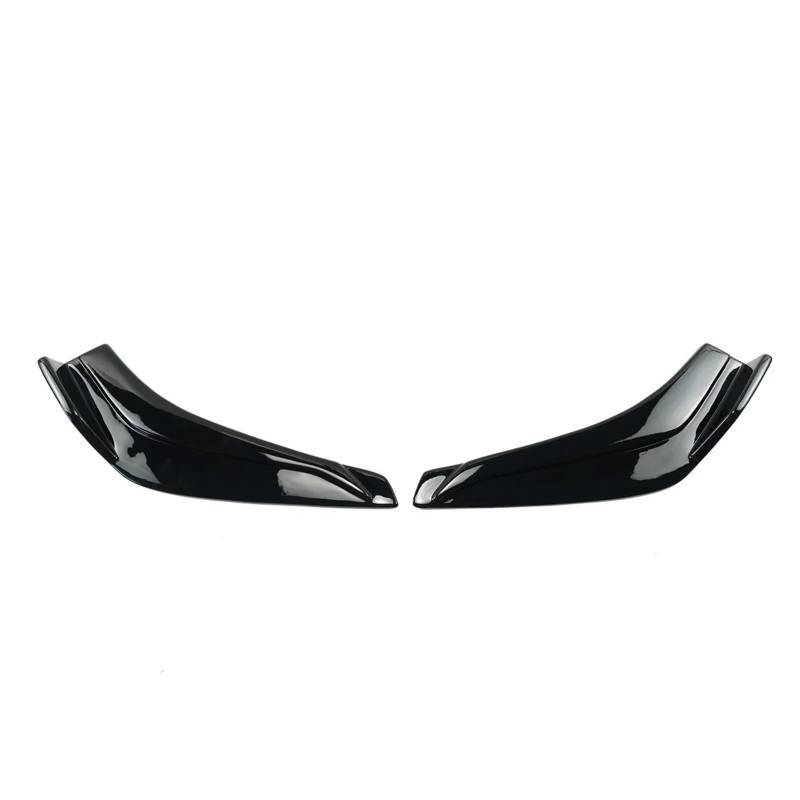 Frontspoiler Auto Front Stoßstange Splitter Spoiler Seite Winglet Ecke Glänzend Schwarz EIN Paar Für Lexus Is300 Is350 Is500 F Sport 2021 2022 2023 2024 Auto Frontstoßstange(Glossy Black) von RFSHOP