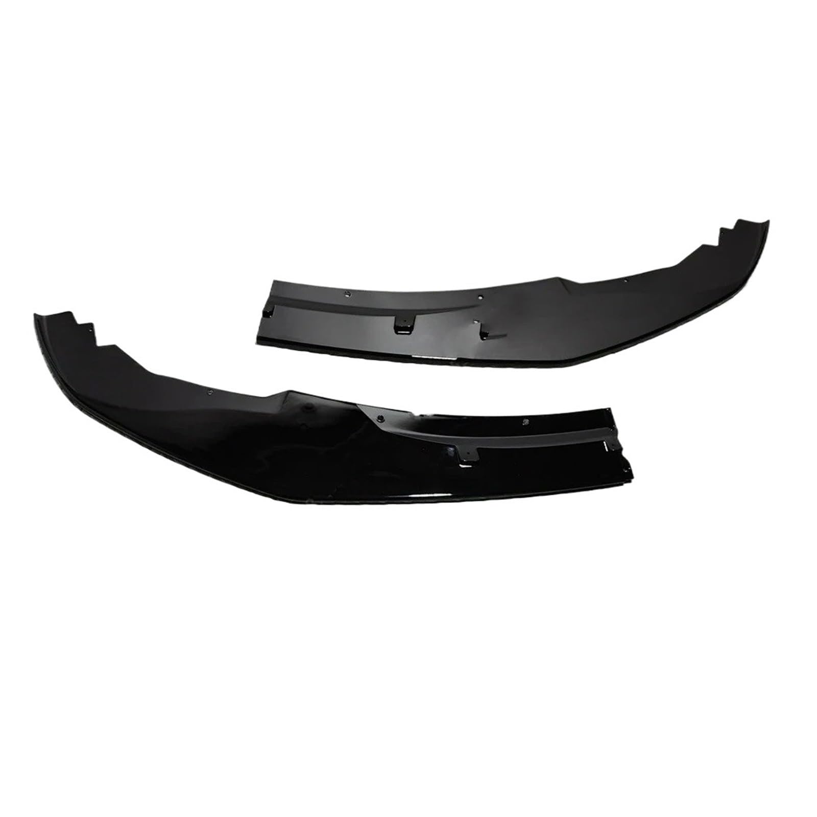 Frontspoiler Auto Frontspoilerlippe Splitter Nebelscheinwerfer Kühlergrill Tuning Für 1er F20 F21 120d 120i M135i Pack Pre-LCI 2012 2013 2014 2015 Auto Frontstoßstange(2Pcs Gloss Black) von RFSHOP