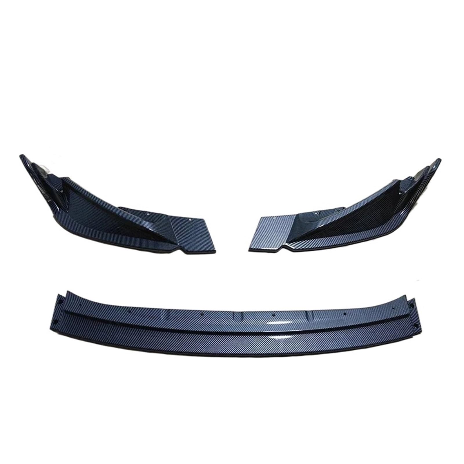 Frontspoiler Auto Frontstoßstange Lip Splitter Diffusor Body Kits Spoiler Stoßstange Schutzfolie Zubehör Für G80 Für M3 G82 Für M4 2021 2022 2023 2024 Auto Frontstoßstange(Carbon Look) von RFSHOP