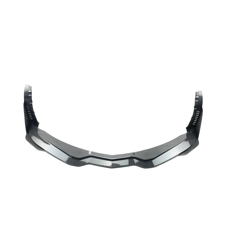 Frontspoiler Auto Frontstoßstange Lip & Si Winglets Spoiler Splitter Carbon Style Glänzend Schwarz Für Chevrolet Für Corvette Für C7 2014 2015 2016 2017 2018 2019 Auto Frontstoßstange(Kohlefaser-Stil) von RFSHOP
