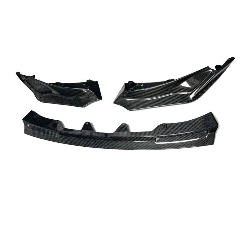 Frontspoiler Auto-Frontstoßstange-Umlenker-Spoiler-Diffusor Frontlippe Kinn Verbessertes Bodykit Für M3 G80 Für M4 G82 G83 V-Stil Kohlefaser Auto Frontstoßstange(Wet Carbon Fiber) von RFSHOP