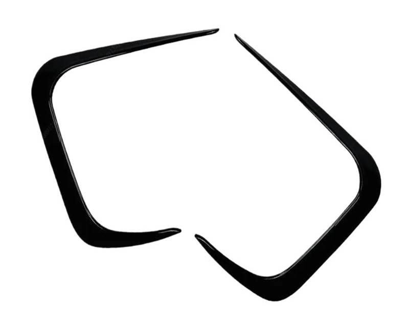 Frontspoiler Auto Vorren Stoßfänger Fangs Trim Air Vent Lip Abckung Bodykit Für 3 Serie G20 G21 Sport 320i 325i 330i 320d M340i LCI 2022 2023 2024 2025 Auto Frontstoßstange(Gloss Black) von RFSHOP