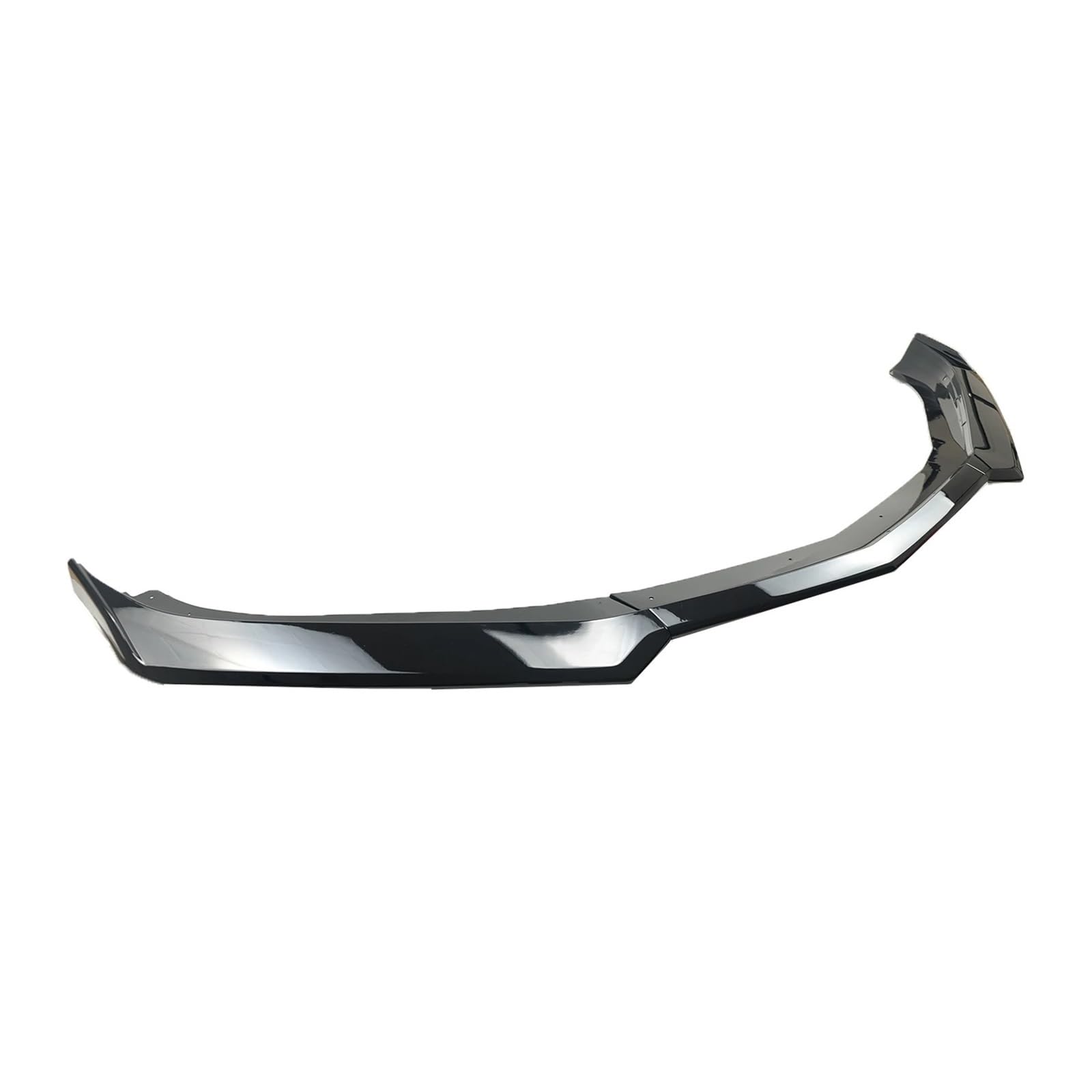Frontspoiler Autozubehör 5 STÜCKE Stil Diffusor Frontschürze Lippe Carbon Fiber Print Schwarz Splitter Ecke Für Chevy Für Corvette C8 2020 2021 2022 Auto Frontstoßstange(Glossy Black) von RFSHOP