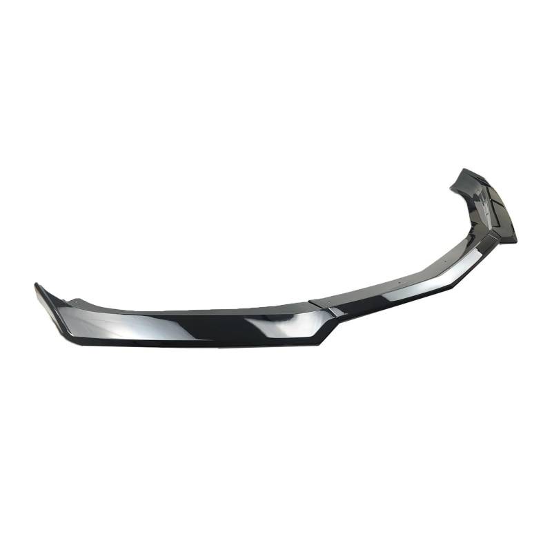 Frontspoiler Autozubehör 5 STÜCKE Stil Diffusor Frontschürze Lippe Carbon Fiber Print Schwarz Splitter Ecke Für Chevy Für Corvette C8 2020 2021 2022 Auto Frontstoßstange(Glossy Black) von RFSHOP