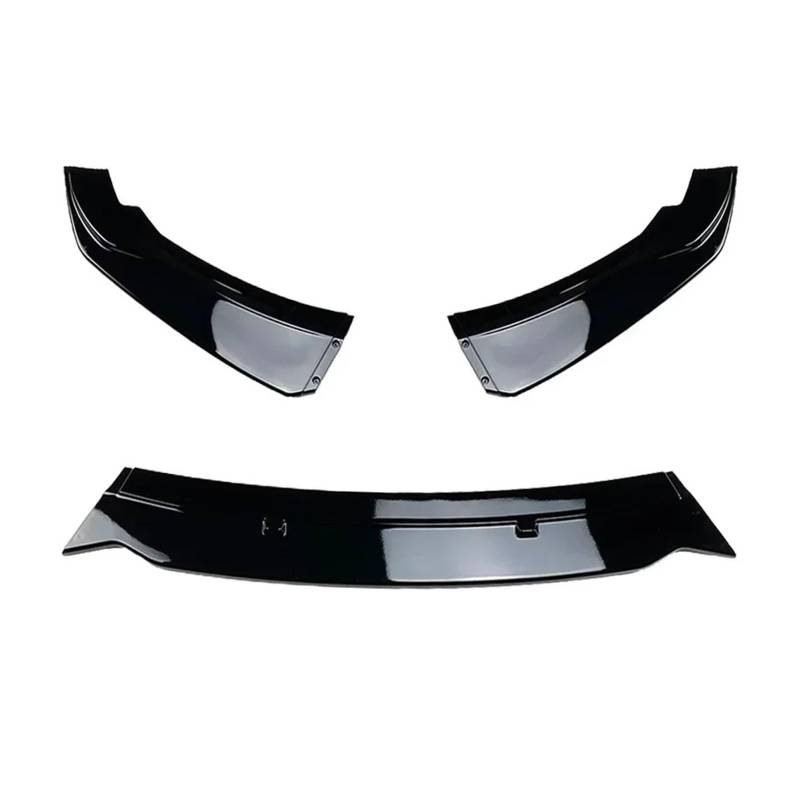 Frontspoiler Basismoll Frontschürzenlippe Autozubehör Splitter Spoiler Glänzend Schwarz Für 2er F22 F23 220i 225i 228i 2014 2015 2016 2017 2018 2019 Auto Frontstoßstange(Glossy Black) von RFSHOP