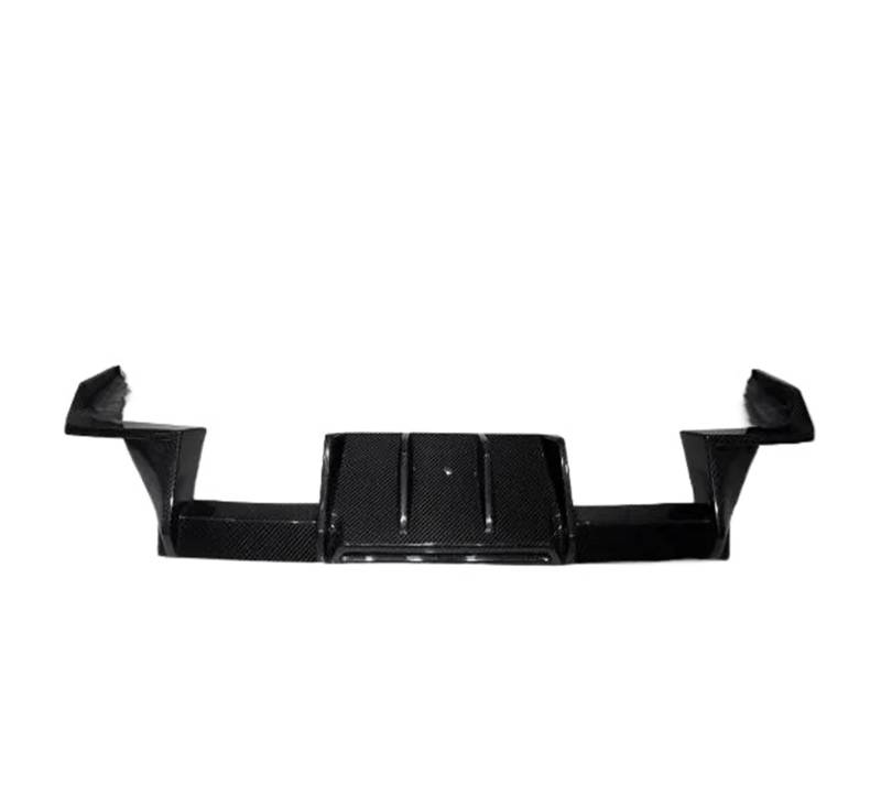 Frontspoiler Echtes Trockenes Carbon Stoßfänger Vorne Lippe Heckdiffusor Spoiler Seitenschweller R44 Ganzkörper-Kit Für G87 Für M2 2023 2024 Auto Frontstoßstange(Rear Diffuser) von RFSHOP