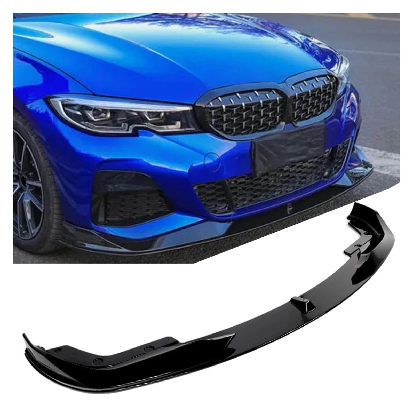 Frontspoiler FÜR 3 Serie G20 G21 2019 2020 2021 2022 Sport AC Stil Front Lip Splitter Spoiler Glanz SCHWARZ Auto Frontstoßstange Frontspoiler FÜR 3 Serie G20 G21 2019 2020 2021 2022 Sport AC Stil Front Lip Splitter Spoiler Glanz SCHWARZ Auto Frontstoßstange von RFSHOP
