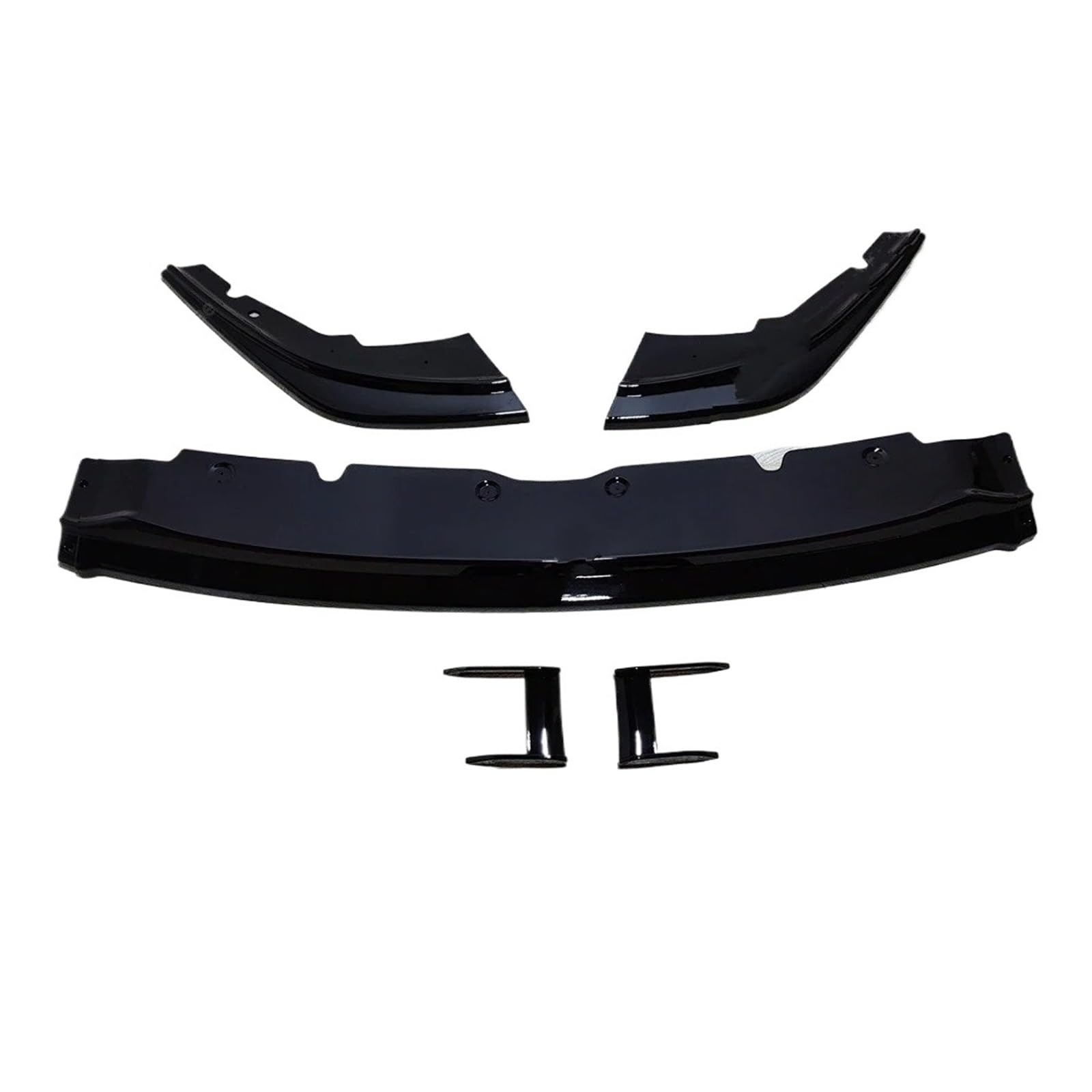 Frontspoiler Frontschürze Lip Diffusor & Seite Spoiler Splitter Wind Messer Für 1 Serie F40 Sport 118i 120d 128ti M135i XDrive 2019 2020 2021 2022 2023 2024 Auto Frontstoßstange(Only Front Lip) von RFSHOP