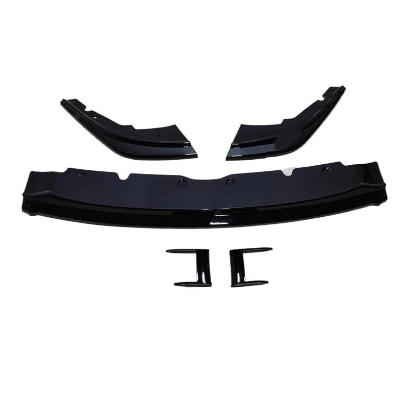 Frontspoiler Frontschürze Lip Diffusor & Seite Spoiler Splitter Wind Messer Für 1 Serie F40 Sport 118i 120d 128ti M135i XDrive 2019 2020 2021 2022 2023 2024 Auto Frontstoßstange(Only Front Lip) von RFSHOP