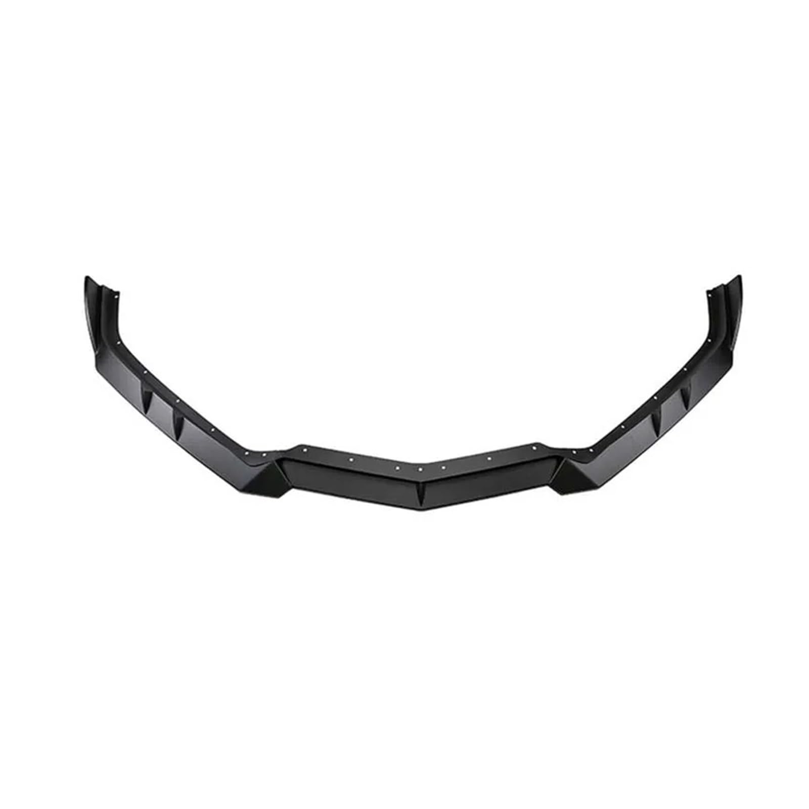 Frontspoiler Frontschürze Lip Separator ABS Material Schutzhülle Spoiler Auto Teile Für Chevrolet Für Corvette Für C8 Auto Frontstoßstange(Bright Black) von RFSHOP