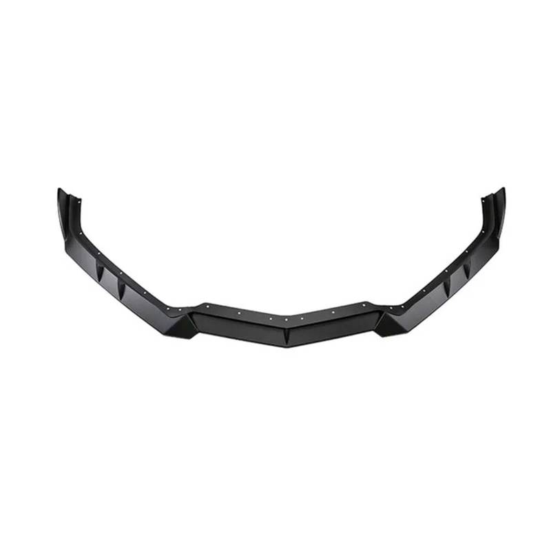 Frontspoiler Frontschürze Lip Separator ABS Material Schutzhülle Spoiler Auto Teile Für Chevrolet Für Corvette Für C8 Auto Frontstoßstange(Bright Black) von RFSHOP